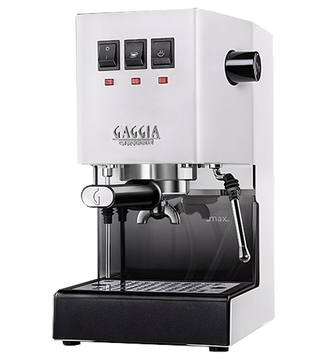 Gaggia Classic Evo Pro Polar White Espresso Machine